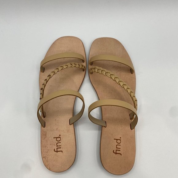 FIND. DIAGONAL WOMEN'S WEAVE MULE SANDALS - Picture 5 of 9